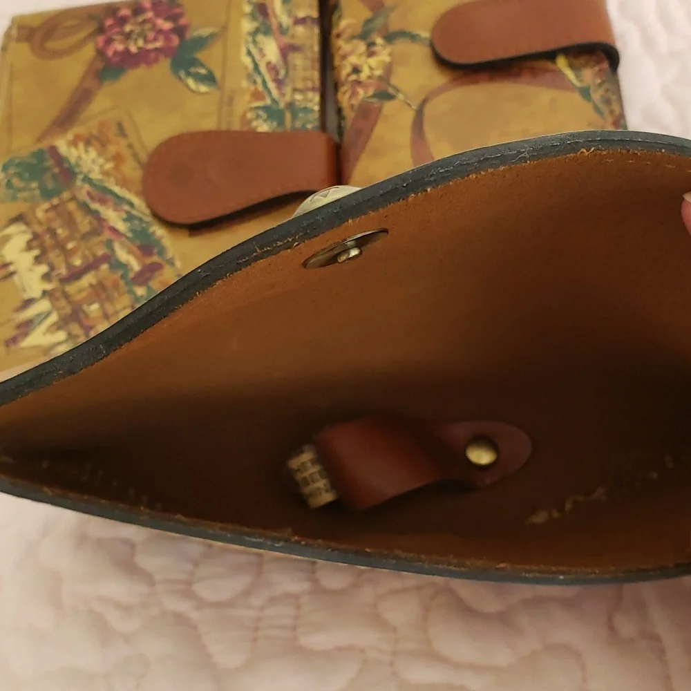 NWOT Patricia Nash 3 piece Leather Set My European Trip